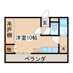 セントラルハイツ（川上町）の物件間取画像